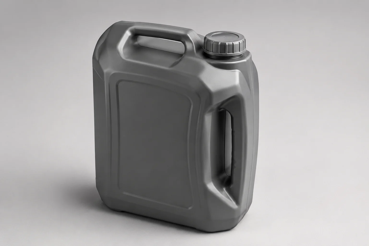 5L HDPE motor oil jug profile for semi-automatic blow molding