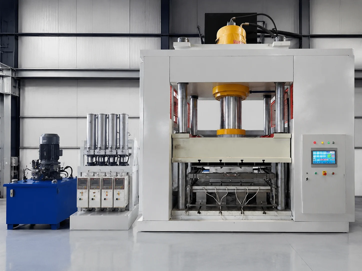 Automotive blow molding process layout and multi-layer equipment engineering flow