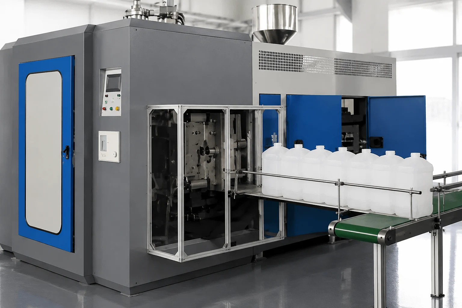Automotive fluid reservoir production line