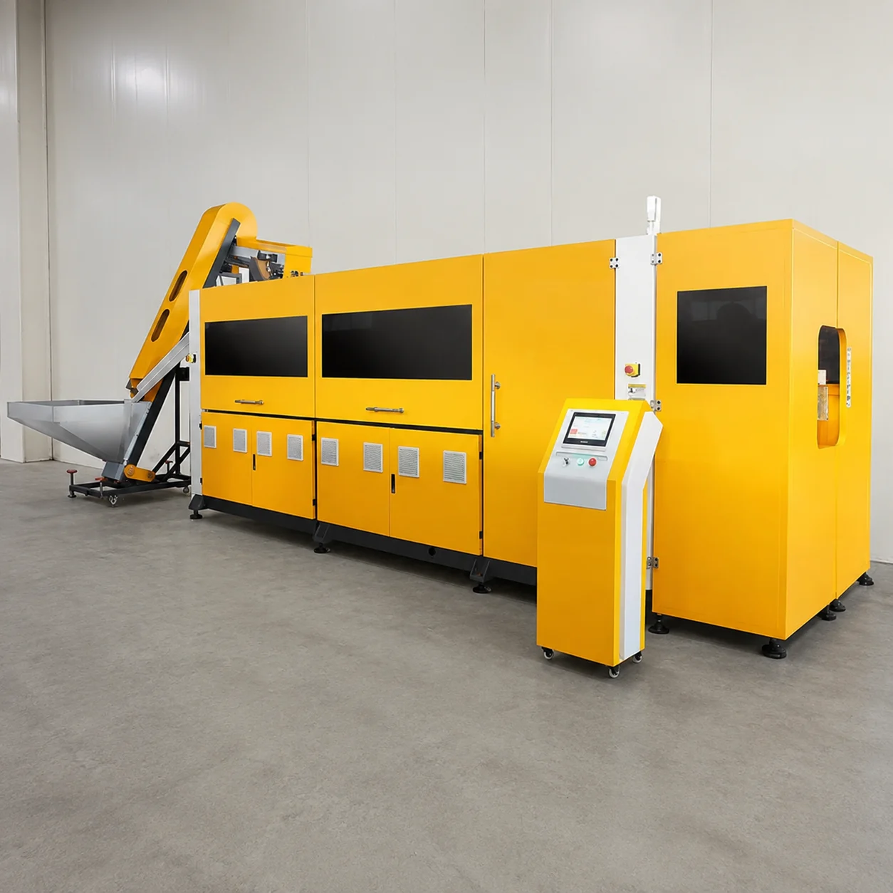 BlowPacker blow molding machine applications including personal care, food, and industrial chemical containers