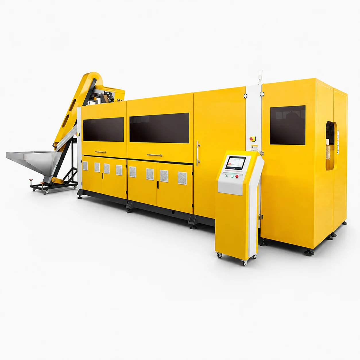 BlowPacker comprehensive turnkey PET bottle production line layout