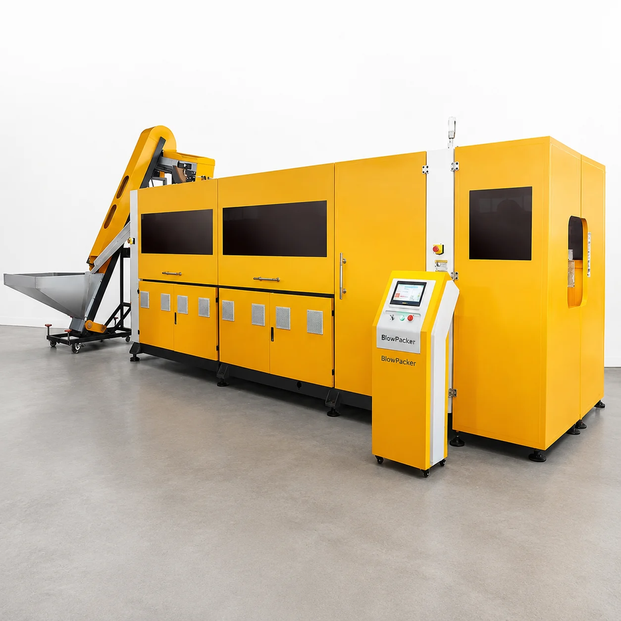 BlowPacker extrusion blow molding machinery production line