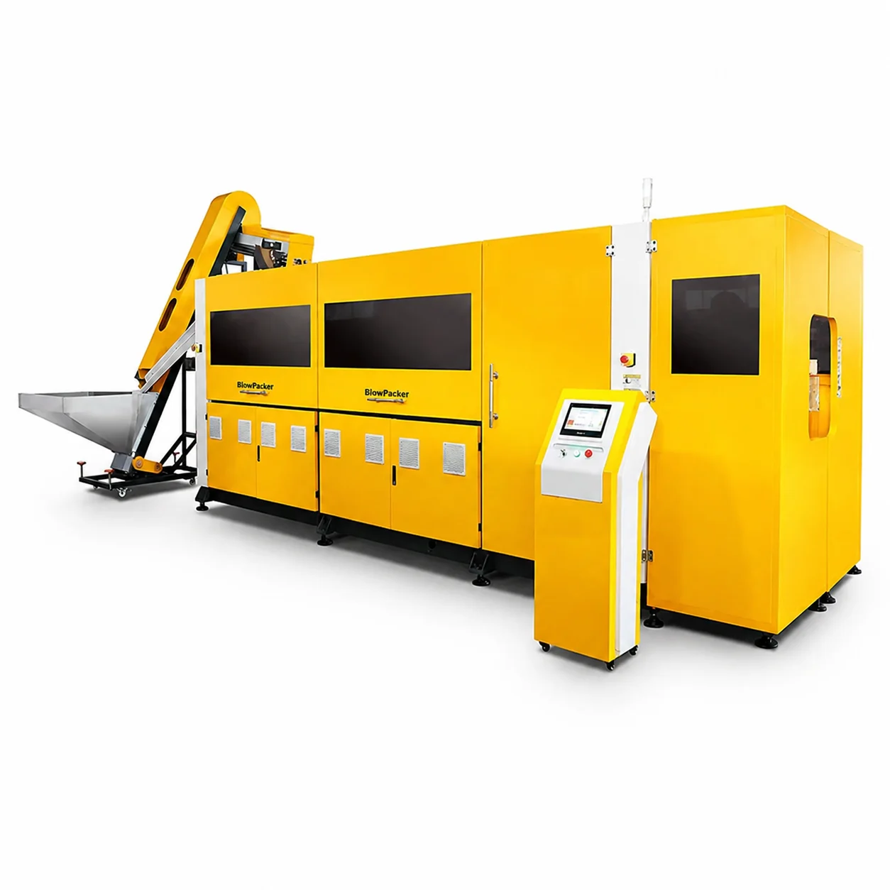 BlowPacker turnkey extrusion blow molding production line layout