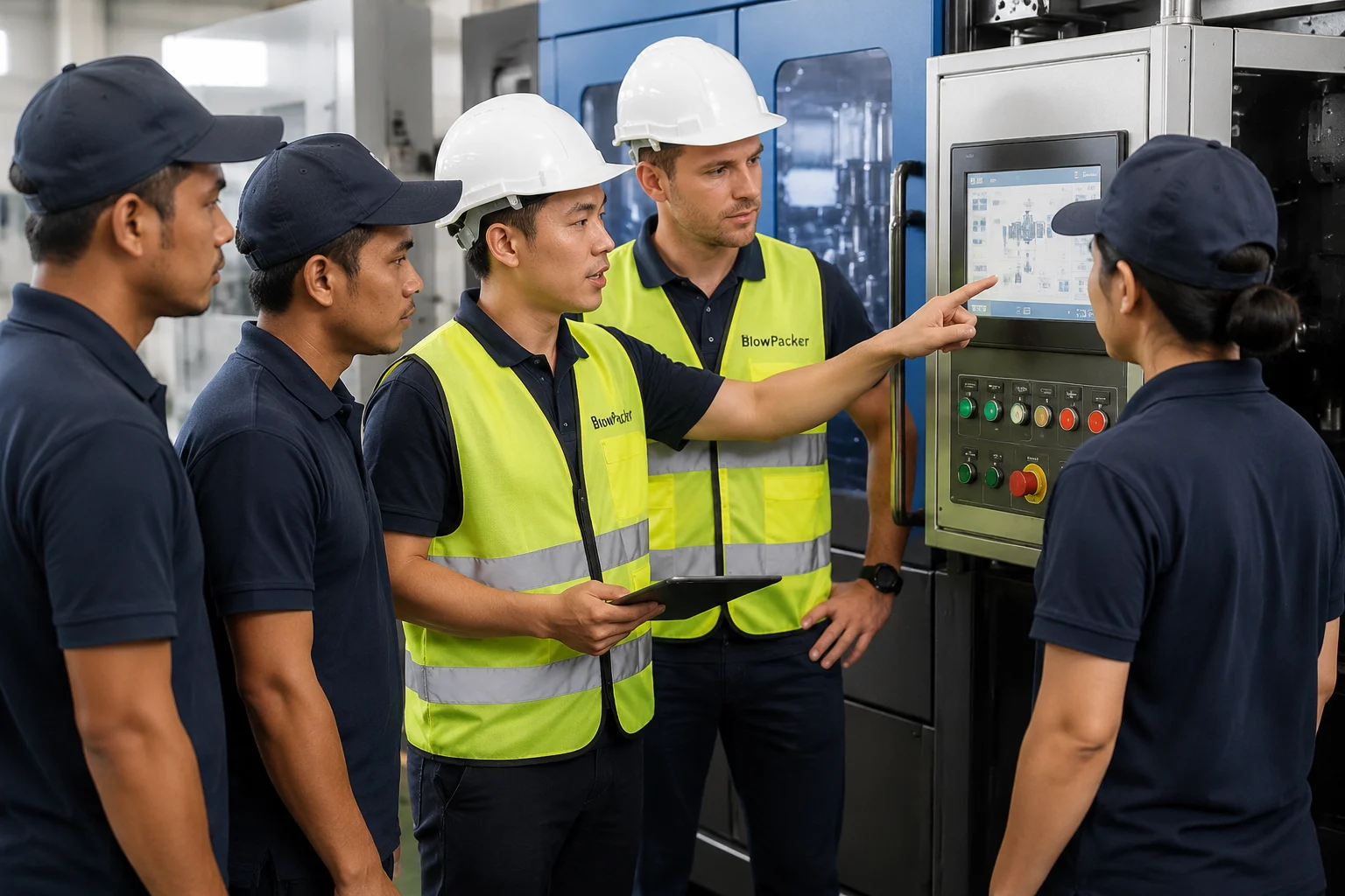 Global field technicians providing site commissioning and training