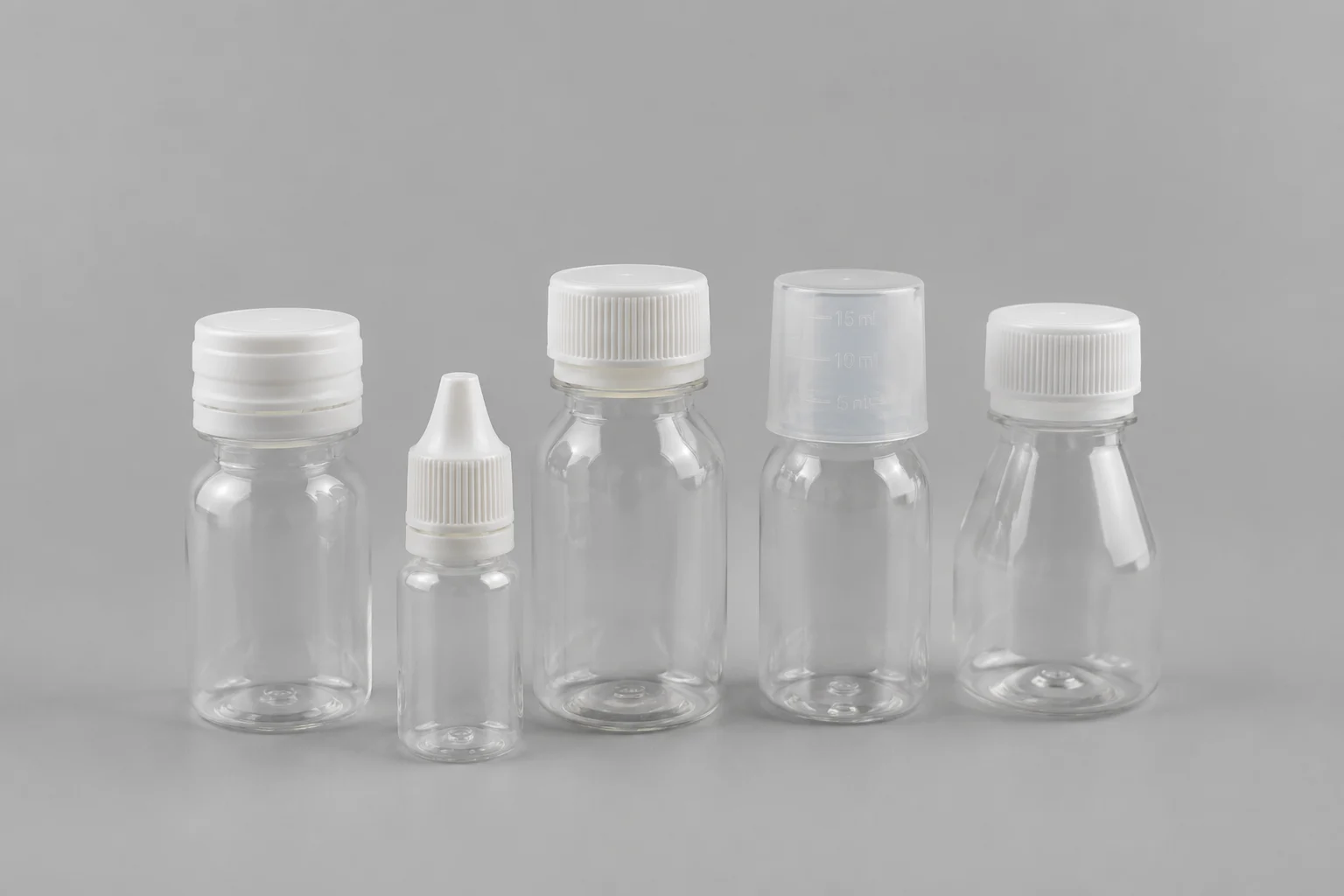 Pharmaceutical vials and oral liquid bottles