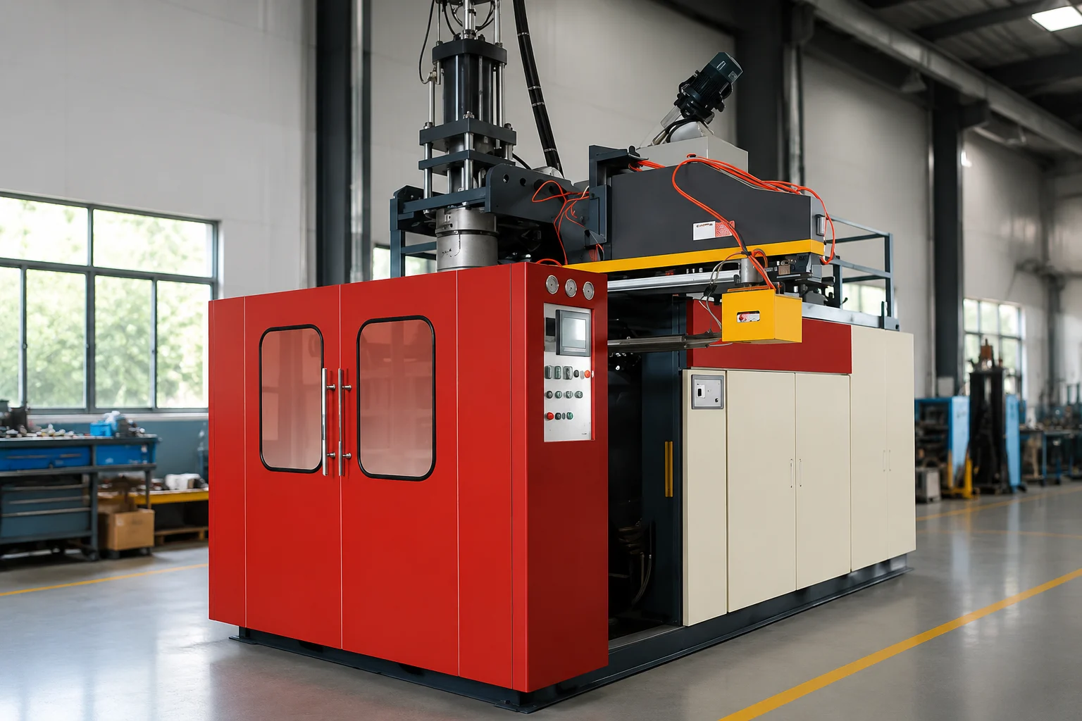 Refurbished PET Blow Molding Machine for Beverage Production