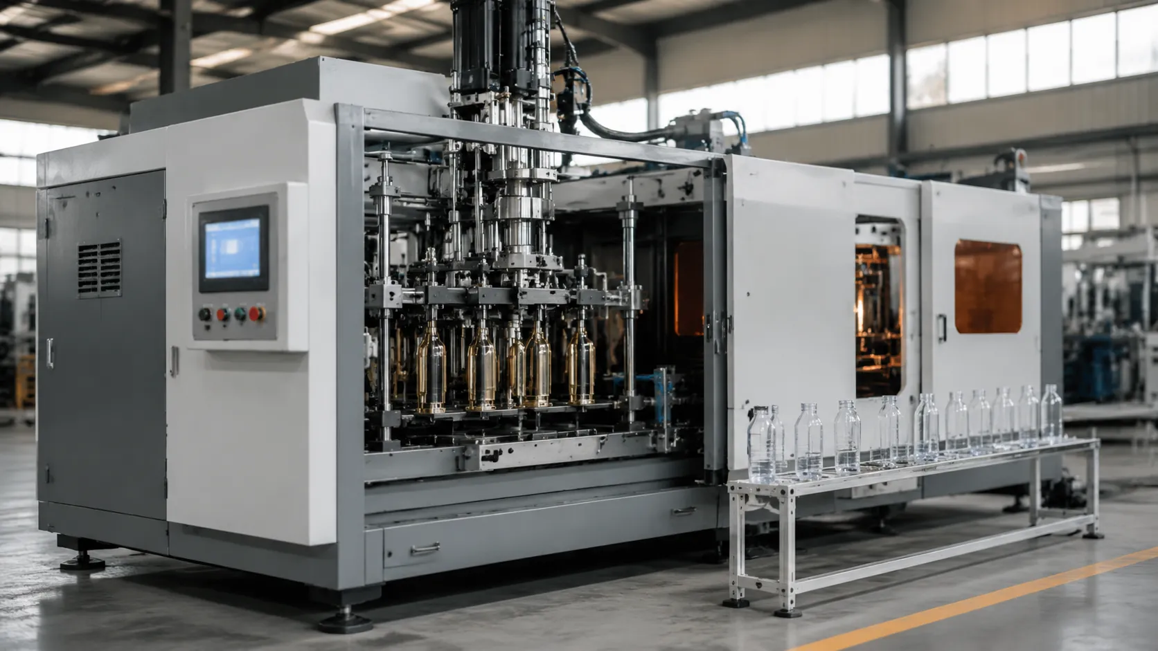 Cheap automatic bottle blow molding machine factory-direct PET line