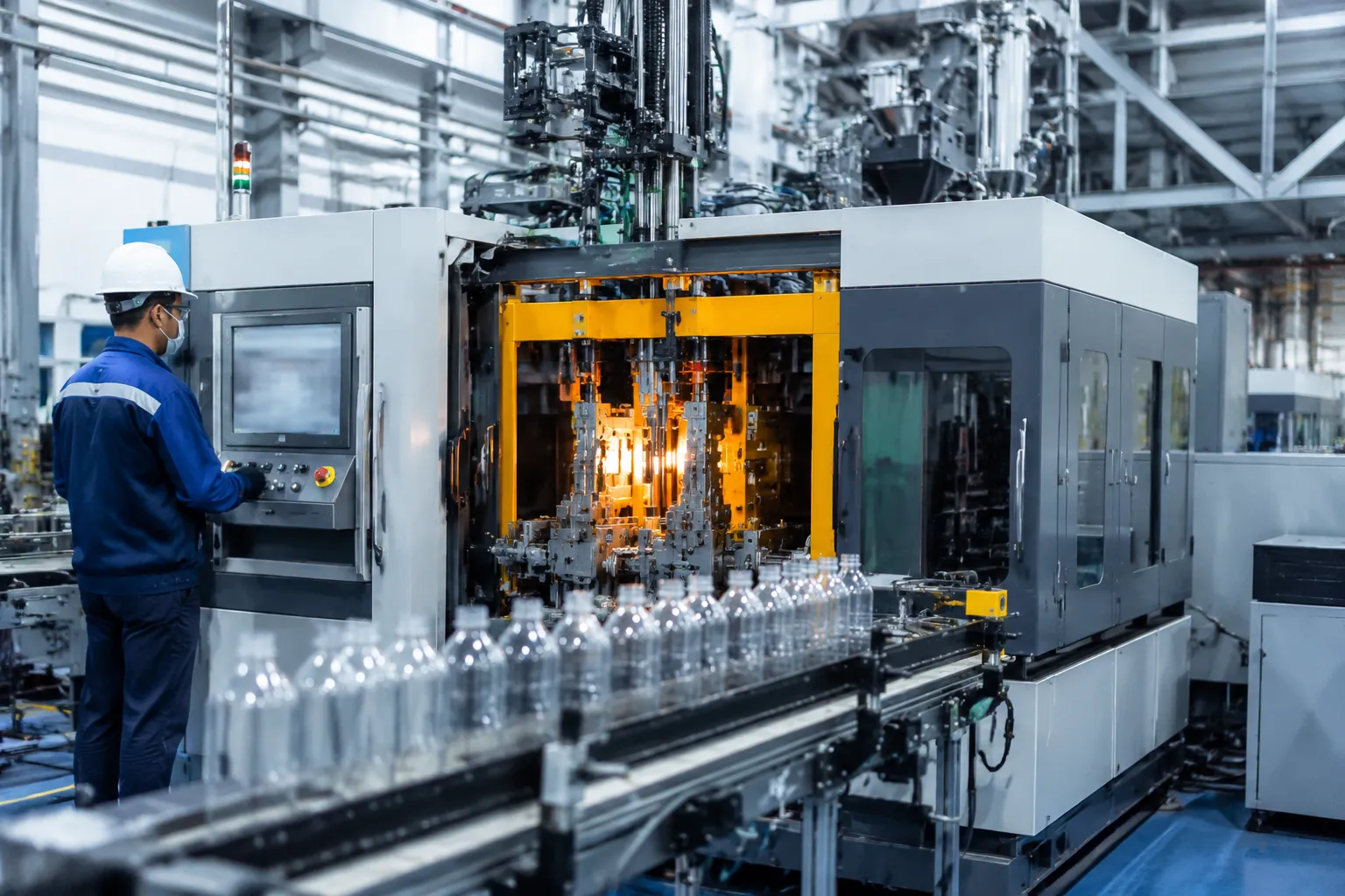 Automatic bottle blow molding machine wholesale high speed PET line