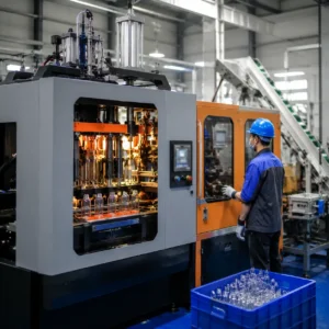 Macchina di soffiaggio semi-automatica per bottiglie PET JKC-1, diretta dalla fabbrica, serie BP-S1 S2